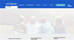 Desktop Screenshot of e-enfance.org